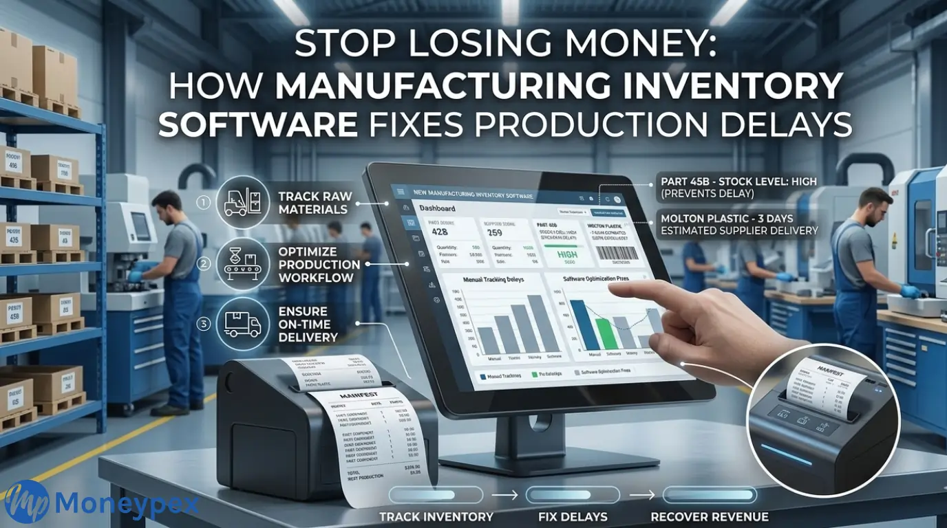 Stop Losing Money: How Manufacturing Inventory Software Fixes Production Delays